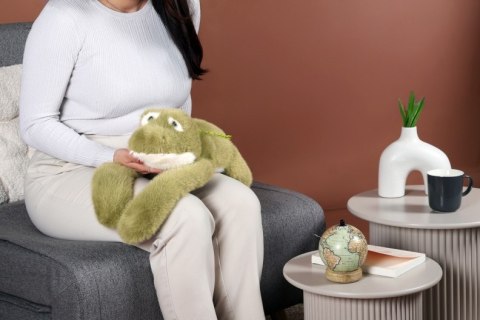 DOUDOU - obciążeniowy pluszowy krokodyl Podcoll Histoire d'Ours, 50 cm, zielony