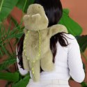 DOUDOU - obciążeniowy pluszowy krokodyl Podcoll Histoire d'Ours, 50 cm, zielony