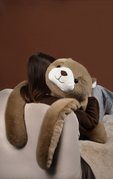 DOUDOU - obciążeniowy pluszowy miś Podcoll Histoire d'Ours, 100 cm, jasny brązowy