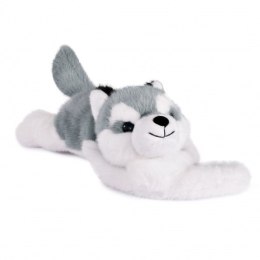DOUDOU - obciążeniowy pluszowy pies husky Podcoll Histoire d'Ours, 50 cm, jasny szary