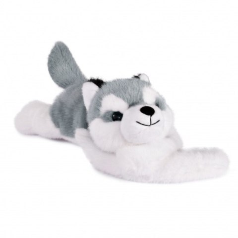 DOUDOU - obciążeniowy pluszowy pies husky Podcoll Histoire d'Ours, 50 cm, jasny szary