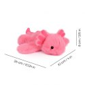 DOUDOU - pluszowa bransoletka slap aksolotl Podcoll, Histoire d'Ours, różowy
