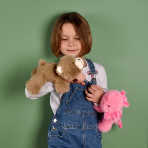 DOUDOU - pluszowa bransoletka slap aksolotl Podcoll, Histoire d'Ours, różowy