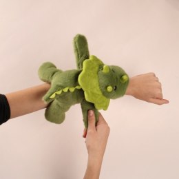DOUDOU - pluszowa bransoletka slap dinozaur Podcoll, Histoire d'Ours, ciemny zielony