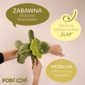 DOUDOU - pluszowa bransoletka slap dinozaur Podcoll, Histoire d'Ours, ciemny zielony