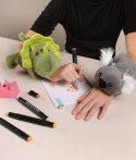DOUDOU - pluszowa bransoletka slap dinozaur Podcoll, Histoire d'Ours, ciemny zielony