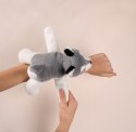 DOUDOU - pluszowa bransoletka slap husky Podcoll, Histoire d'Ours, jasny szary