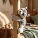DOUDOU - pluszowa bransoletka slap husky Podcoll, Histoire d'Ours, jasny szary