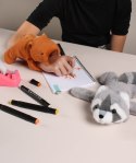 DOUDOU - pluszowa bransoletka slap husky Podcoll, Histoire d'Ours, jasny szary