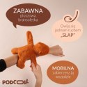 DOUDOU - pluszowa bransoletka slap kapibara Podcoll, Histoire d'Ours, rudy brązowy
