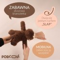 DOUDOU - pluszowa bransoletka slap małpa Podcoll, Histoire d'Ours, brązowy
