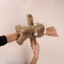 DOUDOU - pluszowa bransoletka slap miś Podcoll, Histoire d'Ours, jasny brązowy