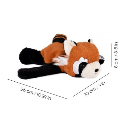 DOUDOU - pluszowa bransoletka slap panda ruda Podcoll, Histoire d'Ours, pomarańczowy