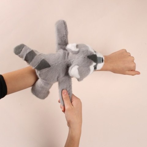DOUDOU - pluszowa bransoletka slap szop Podcoll, Histoire d'Ours, szary