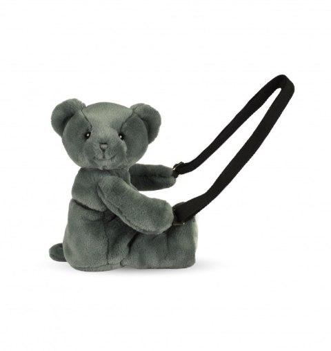 DOUDOU - pluszowa torba na ramię miś, Doudou et Compagnie, khaki