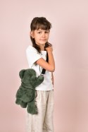 DOUDOU - pluszowa torba na ramię miś, Doudou et Compagnie, khaki