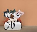 DOUDOU - pluszowa torba na ramię miś, Doudou et Compagnie, terakota