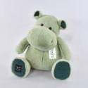 DOUDOU - pluszowy hipopotam AMANDE Histoire d'Ours, 40 cm, zielony