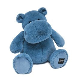 DOUDOU - pluszowy hipopotam HIP'BLUE Histoire d'Ours, 40 cm, niebieski
