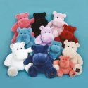 DOUDOU - pluszowy hipopotam HIP'COOL Histoire d'Ours, 40 cm, beżowy
