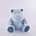 DOUDOU - pluszowy hipopotam Histoire d'Ours, 40 cm, jasnoniebieski