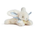 DOUDOU - pluszowy królik Bonbon Doudou et Compagnie, 16 cm, niebieski