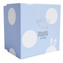 DOUDOU - pluszowy królik Bonbon Doudou et Compagnie, 16 cm, niebieski