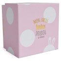 DOUDOU - pluszowy królik Bonbon Doudou et Compagnie, 16 cm, różowy