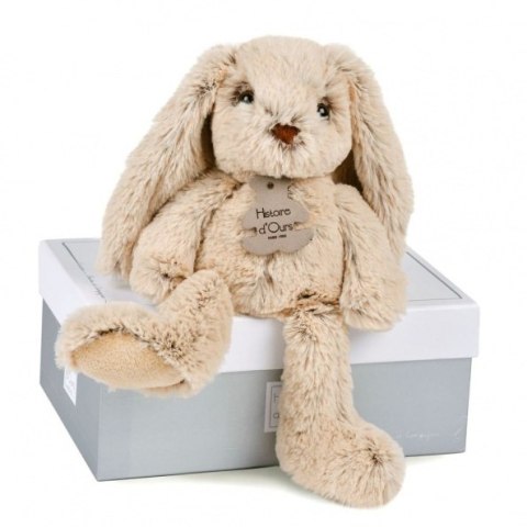 DOUDOU - pluszowy królik Histoire d'Ours, 25 cm, beżowy