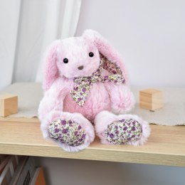 DOUDOU - pluszowy królik Histoire d'Ours, 25 cm, różowy