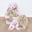 DOUDOU - pluszowy królik Histoire d'Ours, 25 cm, różowy