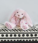 DOUDOU - pluszowy królik Histoire d'Ours, 40 cm, różowy