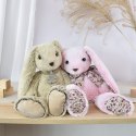 DOUDOU - pluszowy królik Histoire d'Ours, 40 cm, różowy