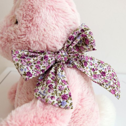 DOUDOU - pluszowy królik Histoire d'Ours, 40 cm, różowy