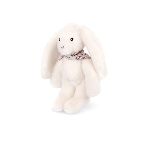 DOUDOU - pluszowy królik Lapin Fleurette Doudou et Compagnie, 25 cm, biały
