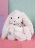 DOUDOU - pluszowy królik Lapin Fleurette Doudou et Compagnie, 25 cm, biały