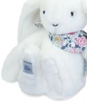 DOUDOU - pluszowy królik Lapin Fleurette Doudou et Compagnie, 25 cm, biały