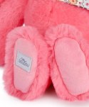 DOUDOU - pluszowy królik Lapin Fleurette Doudou et Compagnie, 25 cm, koral