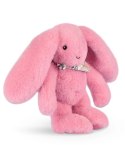 DOUDOU - pluszowy królik Lapin Fleurette Doudou et Compagnie, 25 cm, różowy grenadine