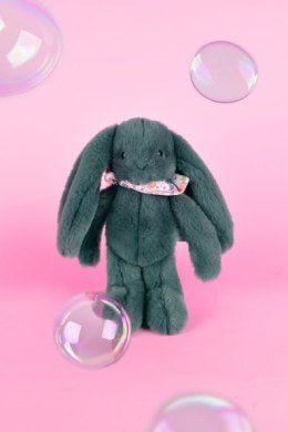 DOUDOU - pluszowy królik Lapin Fleurette Doudou et Compagnie, 25 cm, zielony eukaliptusowy