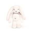 DOUDOU - pluszowy królik Lapin Fleurette Doudou et Compagnie, 35 cm, biały