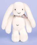 DOUDOU - pluszowy królik Lapin Fleurette Doudou et Compagnie, 35 cm, biały