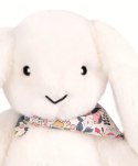 DOUDOU - pluszowy królik Lapin Fleurette Doudou et Compagnie, 35 cm, biały
