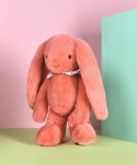 DOUDOU - pluszowy królik Lapin Fleurette Doudou et Compagnie, 35 cm, terakota