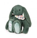 DOUDOU - pluszowy królik Lapin Fleurette Doudou et Compagnie, 35 cm, zielony eukaliptusowy