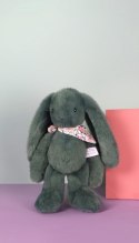 DOUDOU - pluszowy królik Lapin Fleurette Doudou et Compagnie, 35 cm, zielony eukaliptusowy