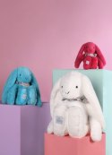 DOUDOU - pluszowy królik Lapin Fleurette Doudou et Compagnie, 50 cm, biały