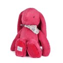 DOUDOU - pluszowy królik Lapin Fleurette Doudou et Compagnie, 50 cm, fuksja