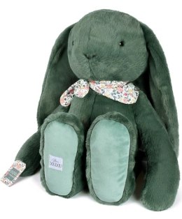 DOUDOU - pluszowy królik Lapin Fleurette Doudou et Compagnie, 70 cm, zielony eukaliptusowy
