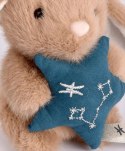 DOUDOU - pluszowy królik ze znakiem zodiaku DOUDOU ASTRO, Doudou et Compagnie, 12 cm, ryby
